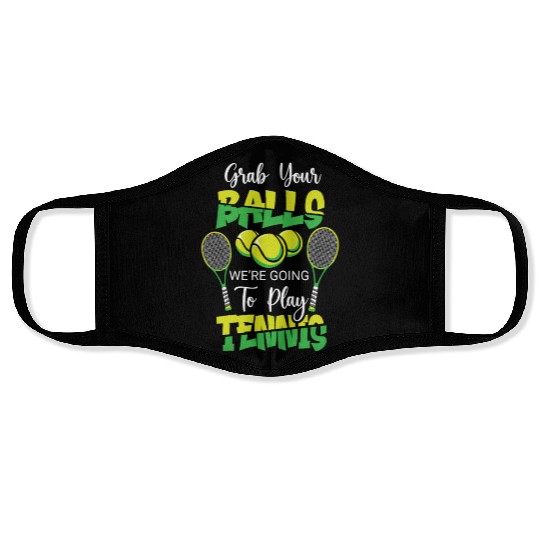 Tennis Player Present Tennis Club Coach Sport Face Masks