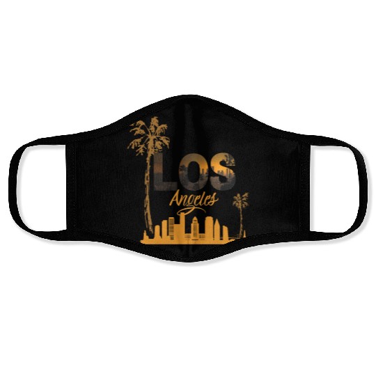 Los Angeles Men's/Women's Premium Face Masks