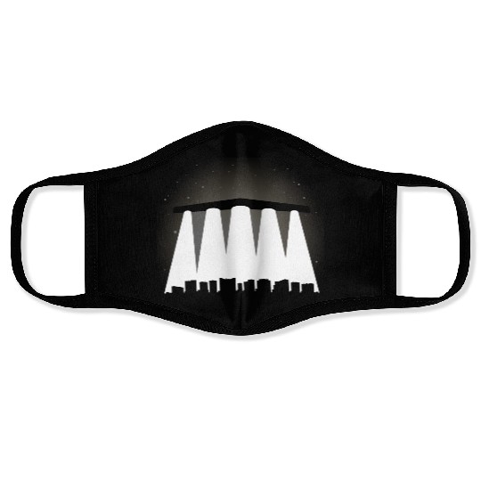 Black Triangle, Phoenix Lights Face Masks
