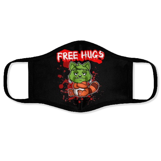 Free Hugs Halloween Sarcasm Scary Creepy Costume Face Masks