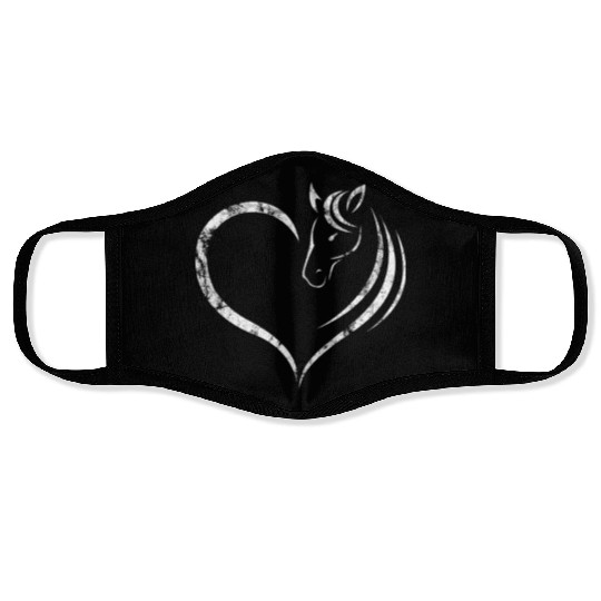 Cute Horse Lover Outfit For Girls Women Horse And Face Masks