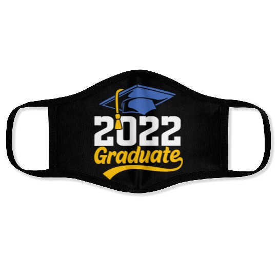 Senior High School 2022 Graduate Face Masks