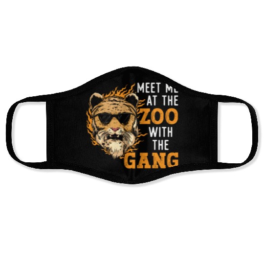 Zookeeper Animal Care Zookeeping Wildlife Nature Face Masks