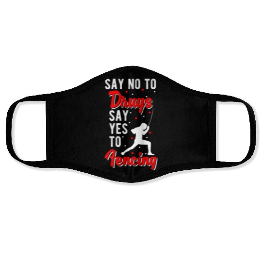 Fencing Fencer En Garde Martial Arts Face Masks