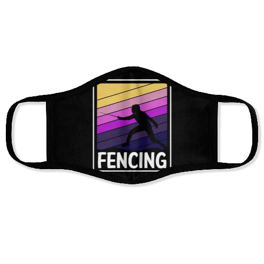 Fencing Sport Duel En Garde Foil Face Masks