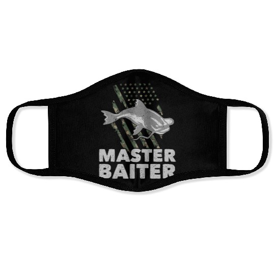 Master Baiter - Wels Catfish Hunter Face Masks