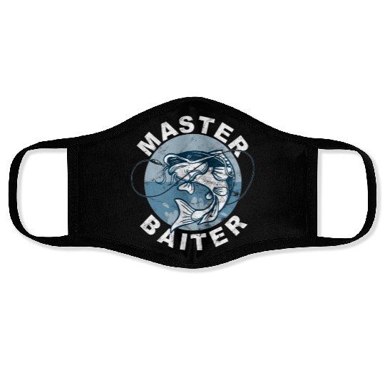 Master Baiter - Wels Catfish Hunter Face Masks