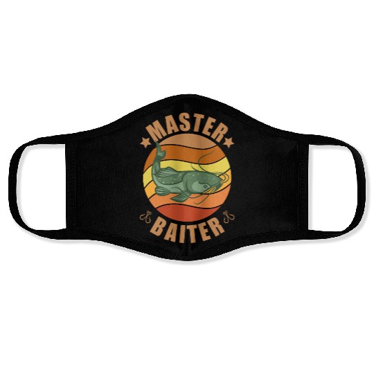 Master Baiter - Wels Catfish Hunter Face Masks
