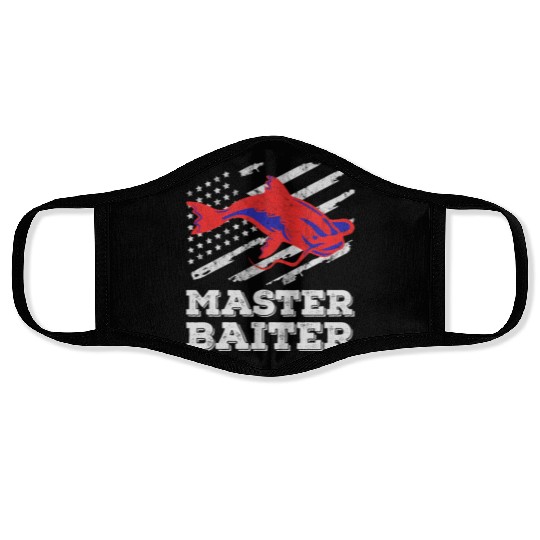 Master Baiter - Wels Catfish Hunter Face Masks