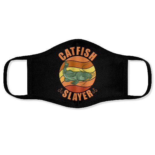Catfish Slayer - Wels Catfish Hunter Face Masks