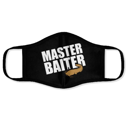 Master Baiter - Wels Catfish Hunter Face Masks