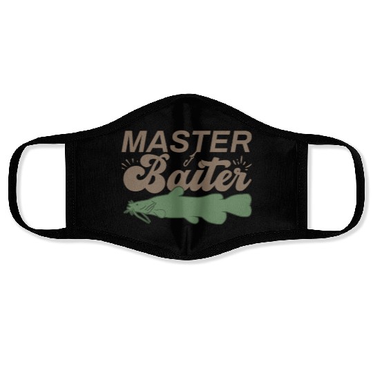 Master Baiter - Wels Catfish Hunter Face Masks