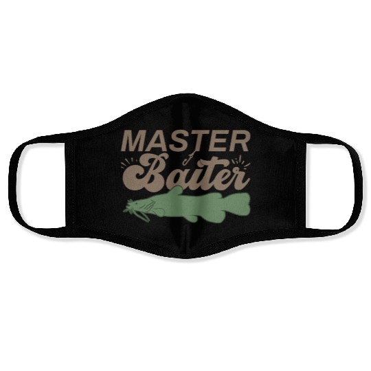 Master Baiter - Wels Catfish Hunter Face Masks