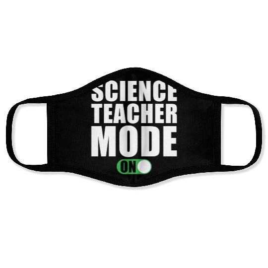 Science Teacher Mode on Face Masks