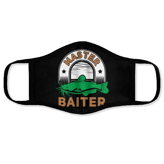Master Baiter - Wels Catfish Hunter Face Masks