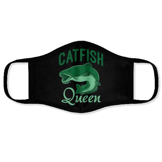 Wels Catfish Design For A Catfish Queen Face Masks