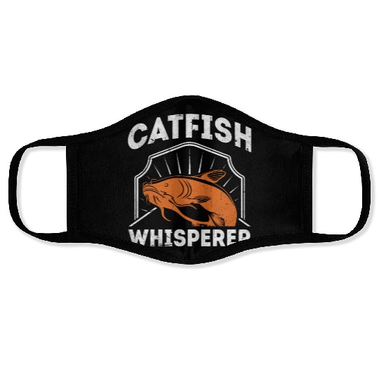 Catfish Whisperer - Wels Catfish Hunter Face Masks