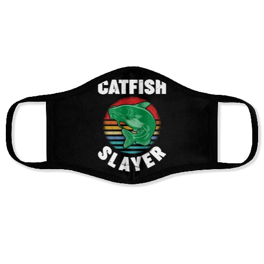 Catfish Slayer - Wels Catfish Hunter Face Masks