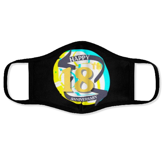 ANNIVERSARY 18 Face Masks