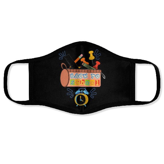 Back to school funny teaching Face Masks