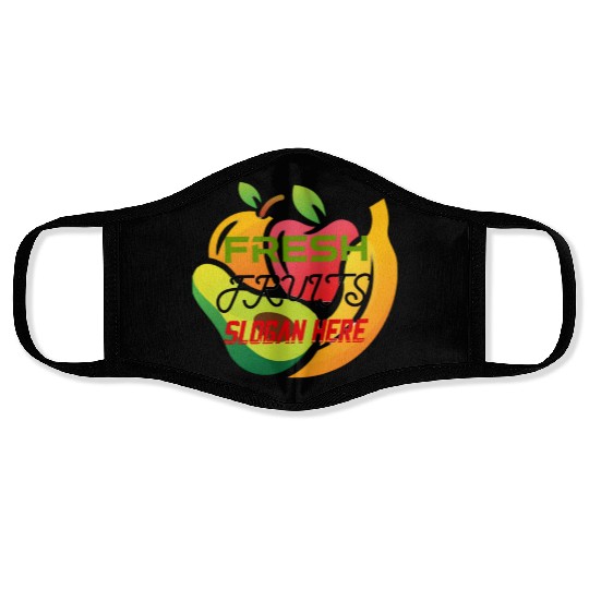 Fresh fruit solution Face Masks