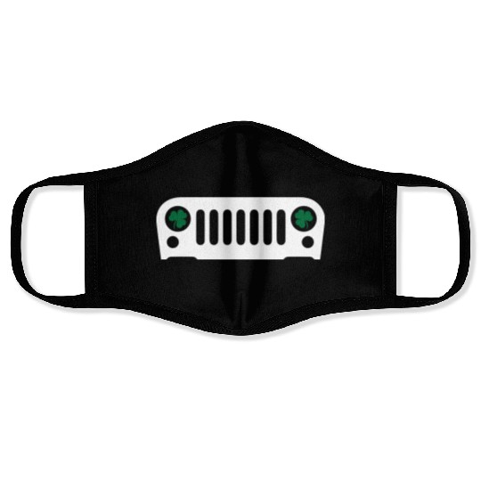 Jeep Irish Face Masks