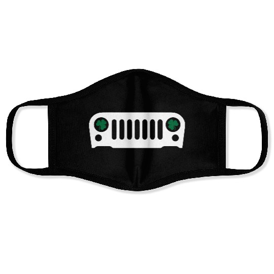 Jeep Irish Face Masks