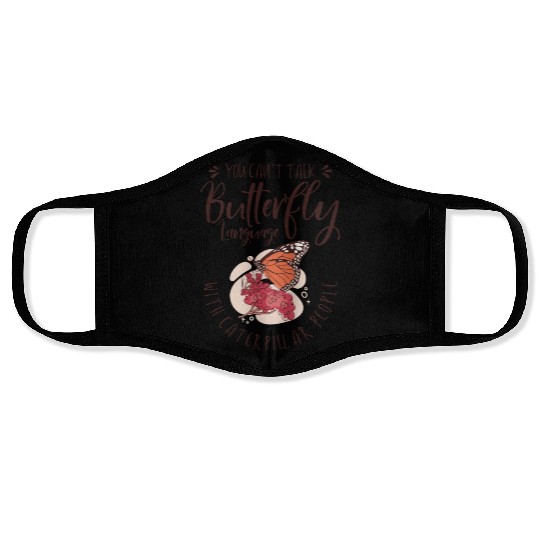 Celestial Art Butterfly Talking Mystical Insect Face Masks