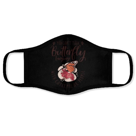 Celestial Art Butterfly Talking Mystical Insect Face Masks
