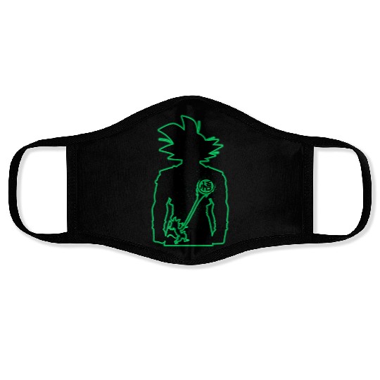 DBZ Son Goku Face Masks