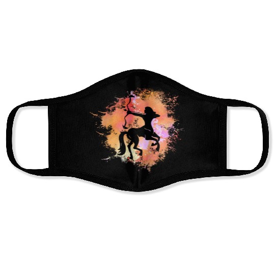 Sagittarius Zodiac Face Masks