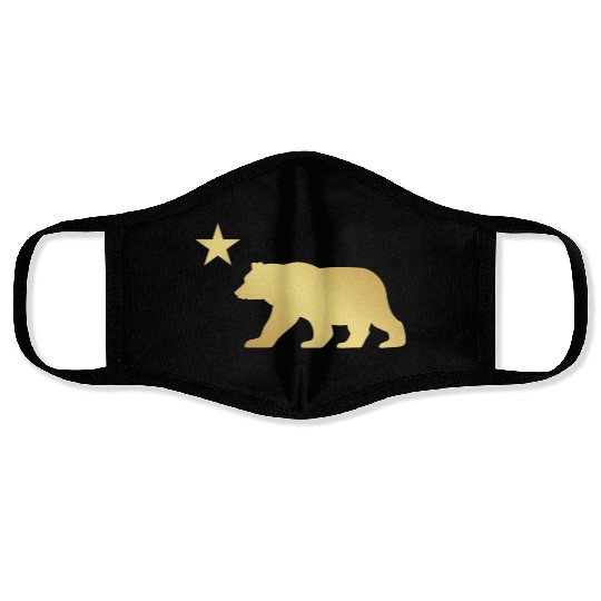 California Bear Face Masks