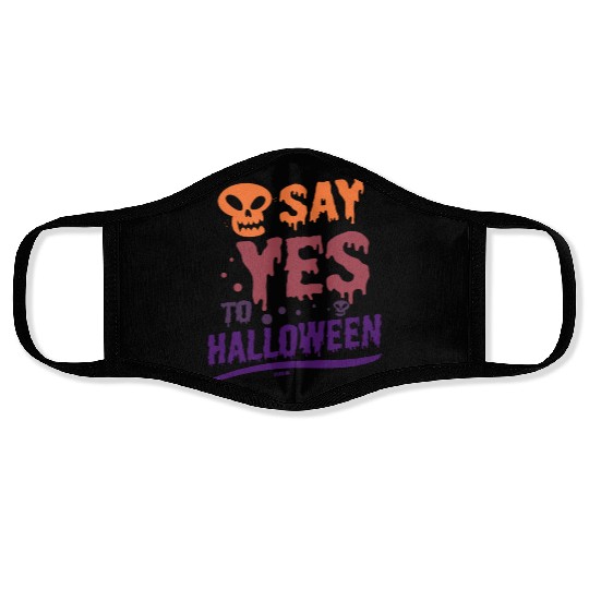 Say yes to Halloween Face Masks