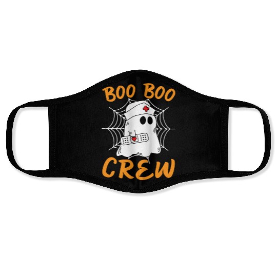 Halloween Costume - Boo Boo Crew Ghost Face Masks