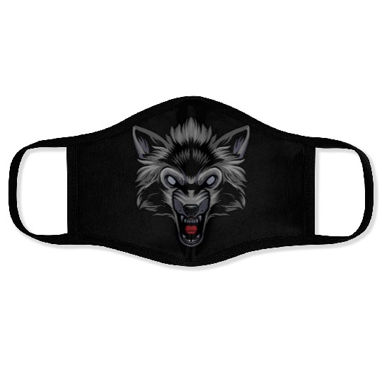 Wolf Head Face Masks