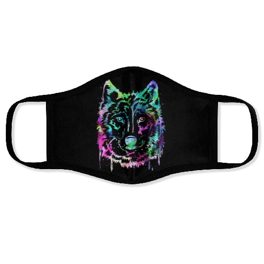 Wolf Face Masks
