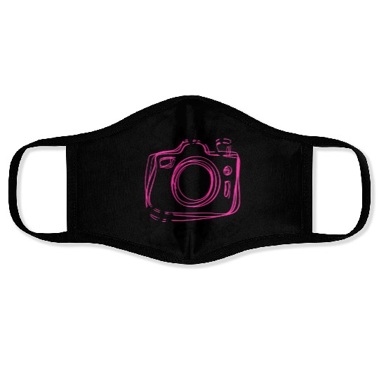 Photography Photographer Camera Face Masks