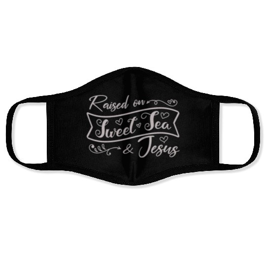 Womens Country Life Fun Girl Gift Sweet Tea And Je Face Masks