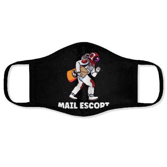 Postal Worker Mail Lady Mail Carrier Postal Space Face Masks