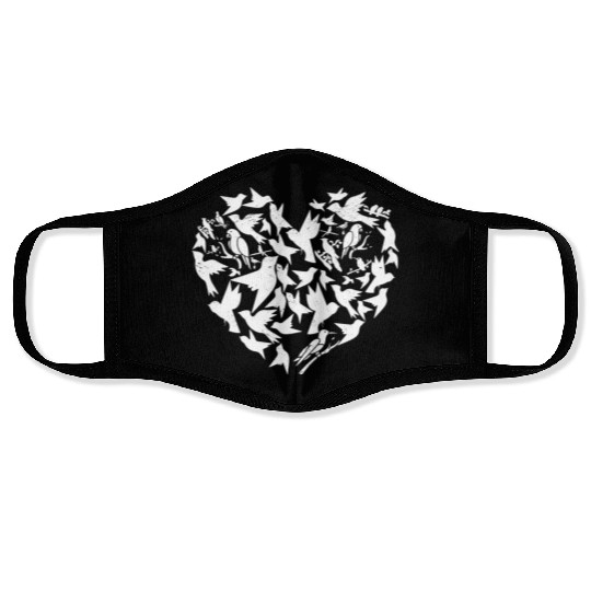 Bird Lover Birdwatching Bird Whisperer Face Masks