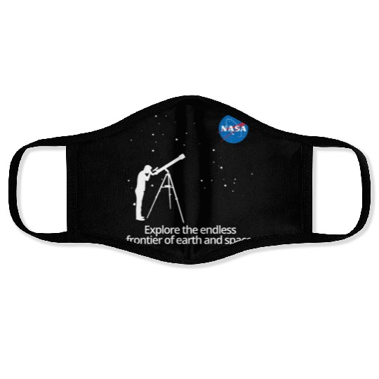 NASA Explore The Endless Frontier Of Earth Space Face Masks