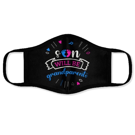 We Will Become Grandparents, Be Grandparents Face Masks