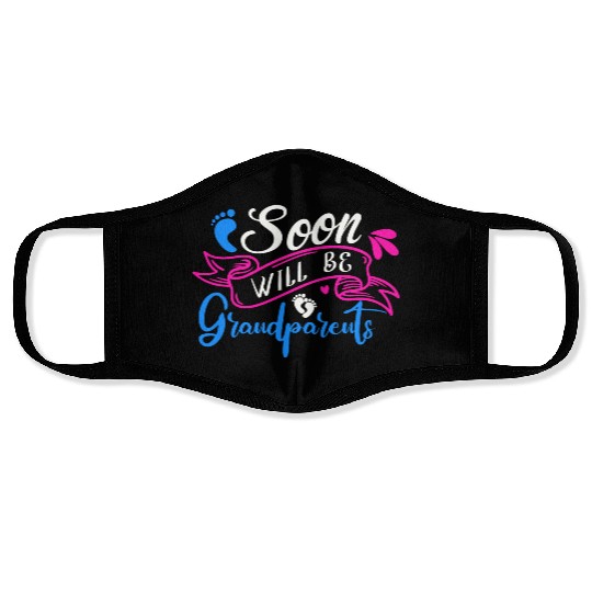 We Will Soon Become Grandparents, Be Grandparents Face Masks