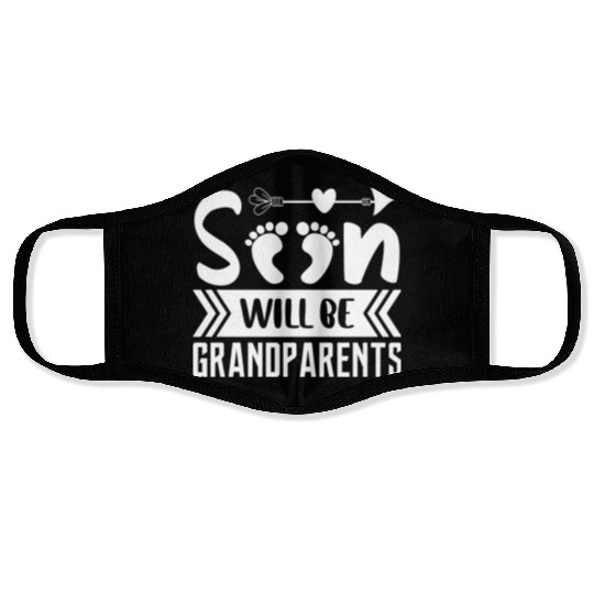 We Will Soon Become Grandparents, Be Grandparents Face Masks