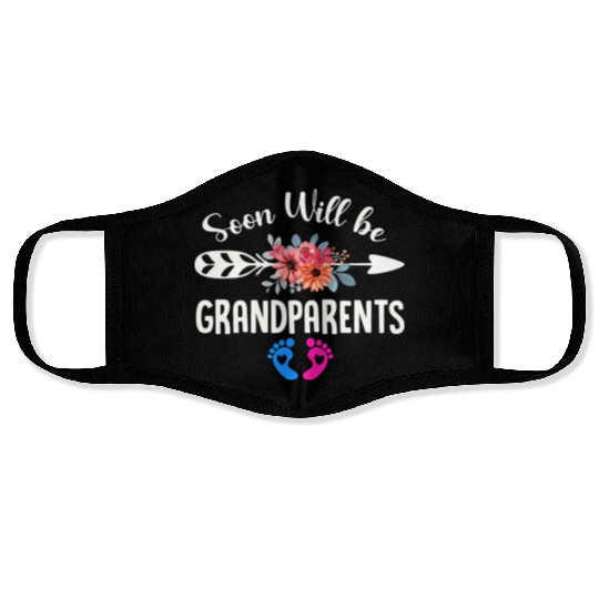 We Will Soon Become Grandparents, Be Grandparents Face Masks