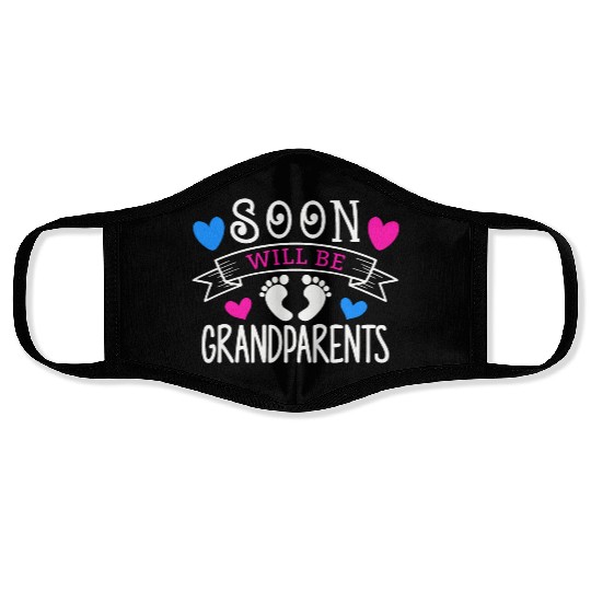 We Will Soon Become Grandparents, Be Grandparents Face Masks