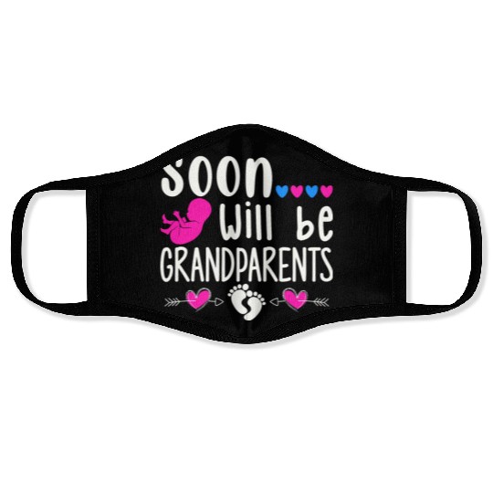 We Will Soon Become Grandparents, Be Grandparents Face Masks