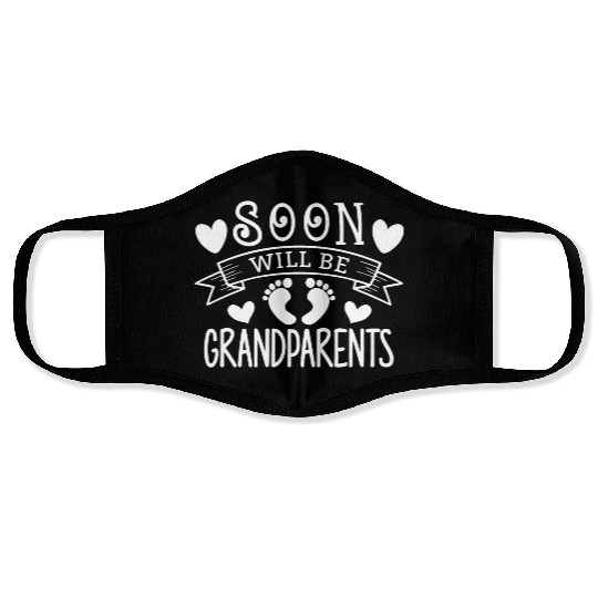 We Will Soon Become Grandparents, Be Grandparents Face Masks