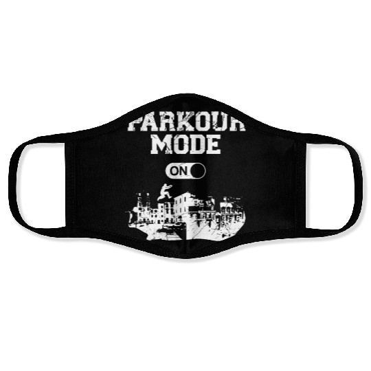 Parkour Free Running Traceur Face Masks