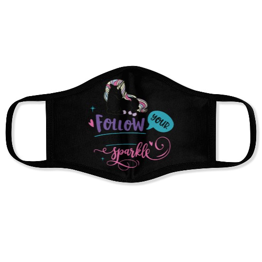 Follow Your Inner Mental Health Matters Vintage Face Masks